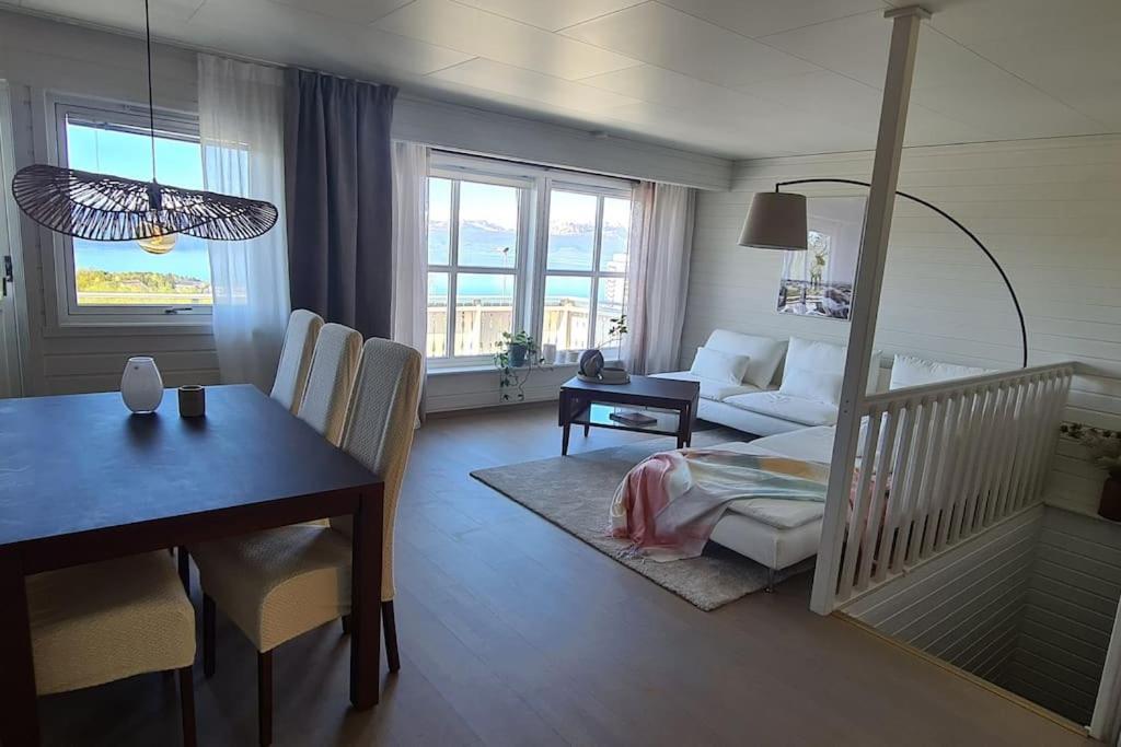 Narvik Mountain Homes Spectacular View House ภายนอก รูปภาพ