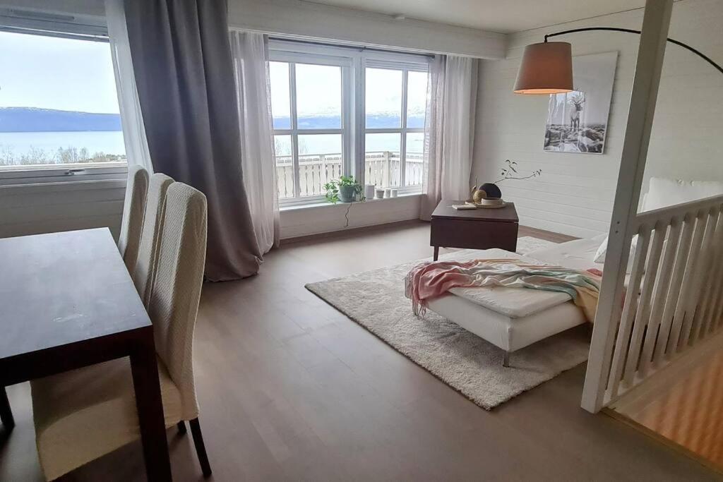 Narvik Mountain Homes Spectacular View House ภายนอก รูปภาพ